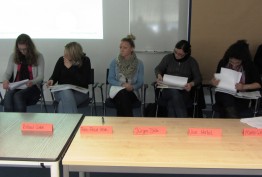 Unser "Vorstand" auf der Hauptversammlung