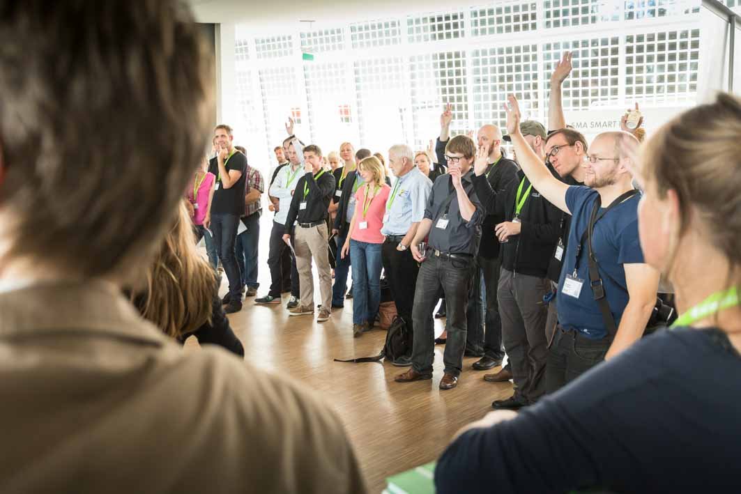 Barcamp Renewables bei SMA in Kassel. Foto: Heiko Meyer