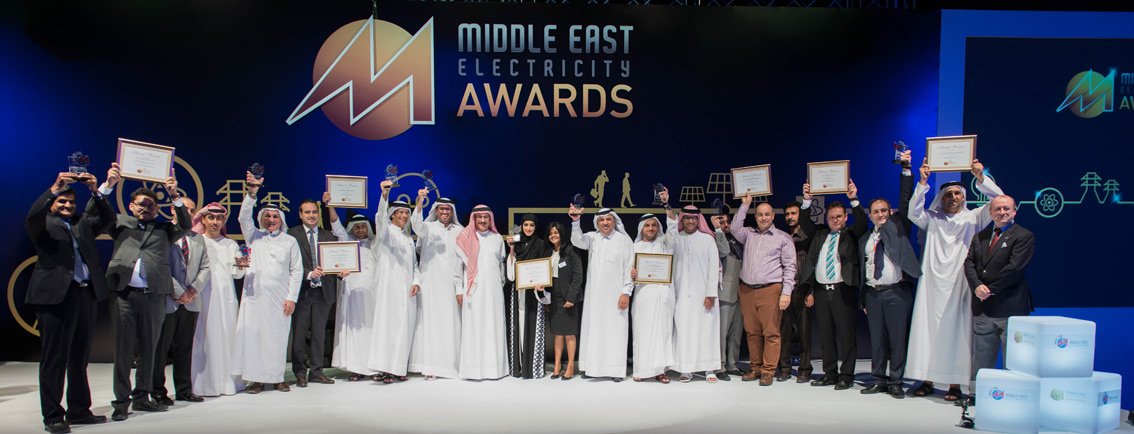 Die Preisträger des Middle East Electricity Awards 2015.