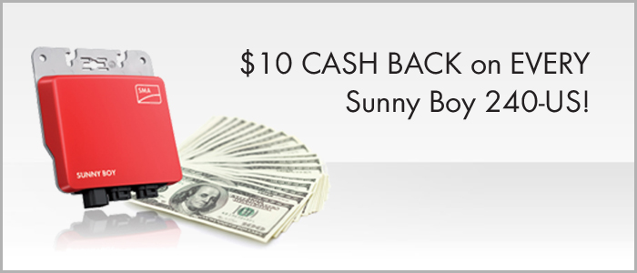 Sunny Boy 240-US Rebate